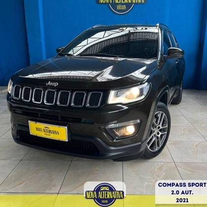 JEEP COMPASS 2.0 16V FLEX SPORT AUTOMÁTICO JEEP COMPASS 2.0 16V FLEX SPORT AUTOMÁTICO